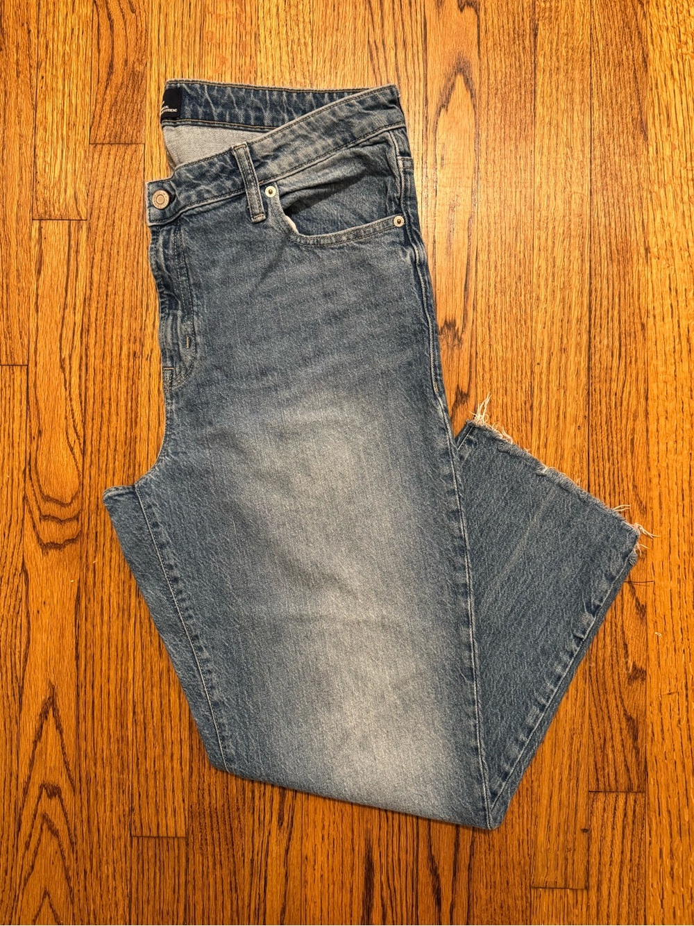 GAP Women's Universal Slim Boyfriend Jeans Medium Wash 14/32R
